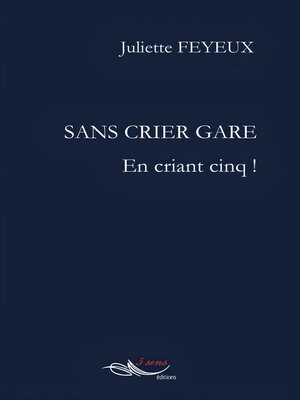 cover image of Sans crier gare